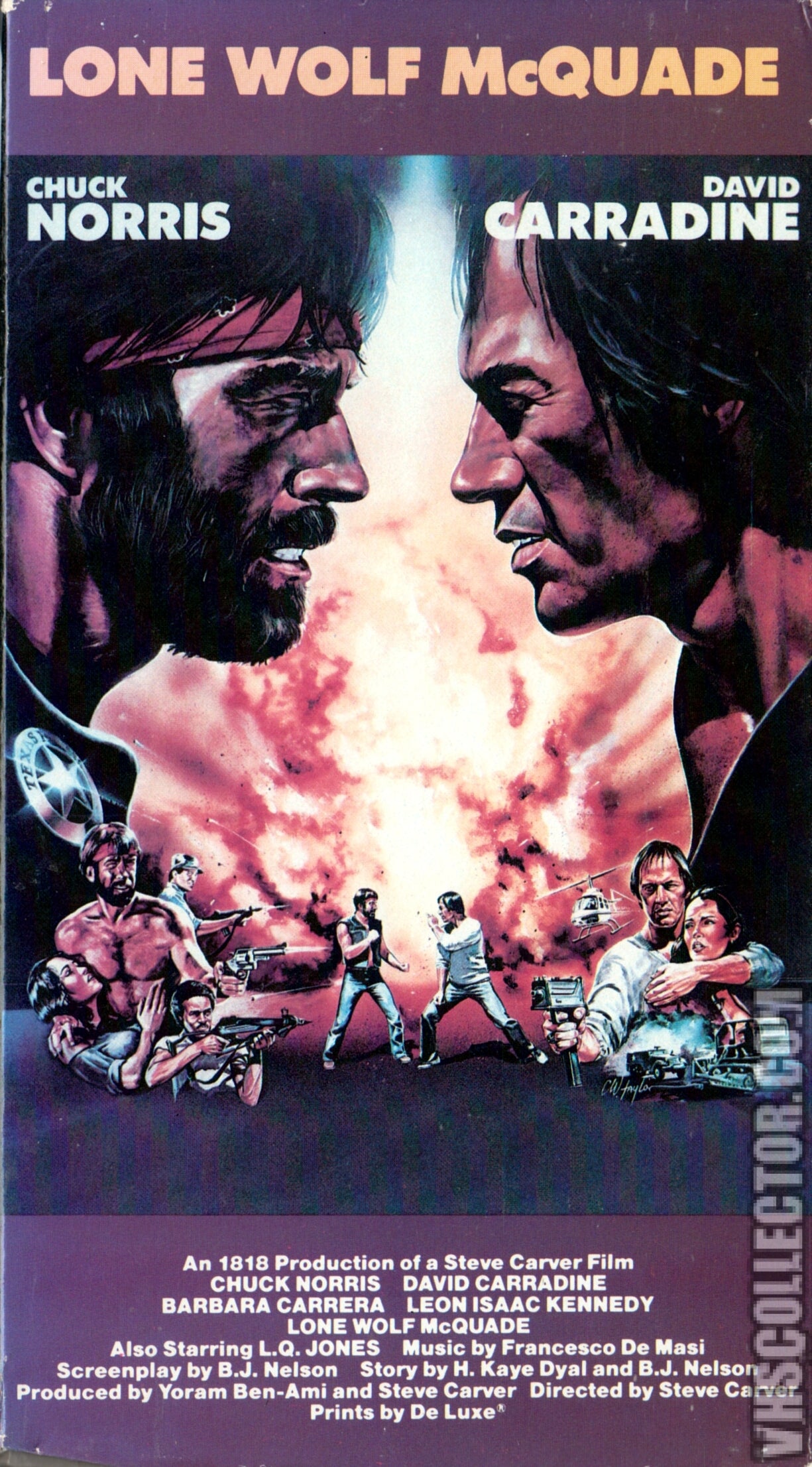 Lone Wolf McQuade VHS (1983)