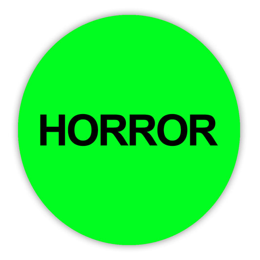 Horror VHS Stickers - 24 Pack