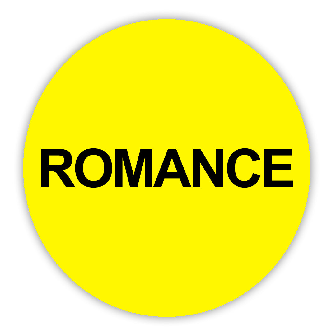 Romance VHS Stickers - 24 Pack
