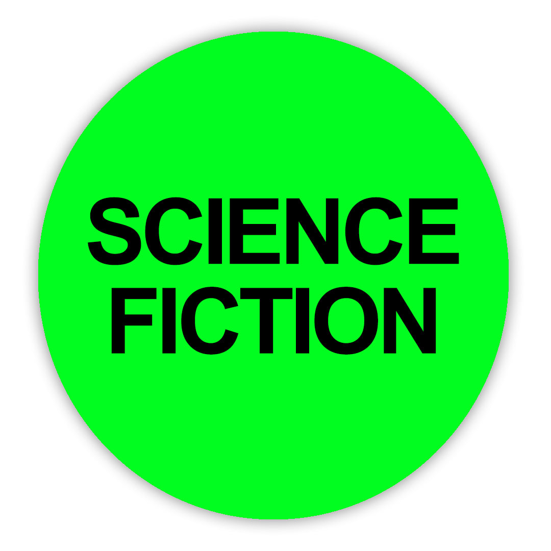 Science Fiction VHS Stickers - 24 Pack