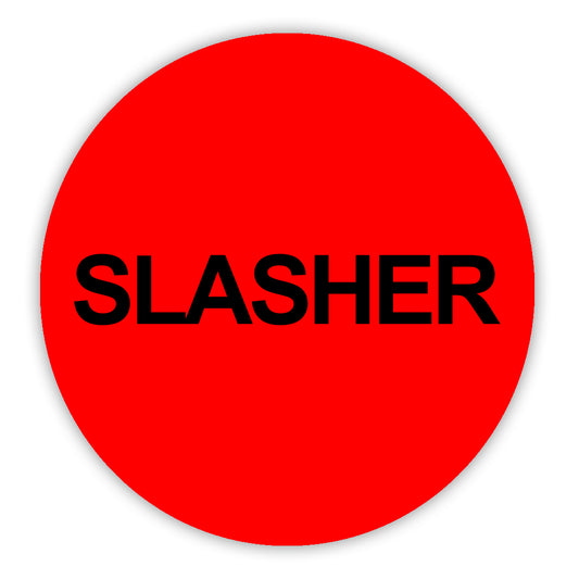 Slasher VHS Stickers - 24 Pack