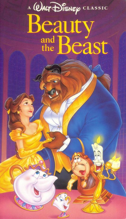 Beauty and the Beast VHS (1991)