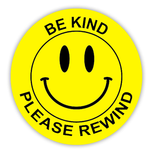 Be Kind Rewind VHS Stickers - 24 Pack