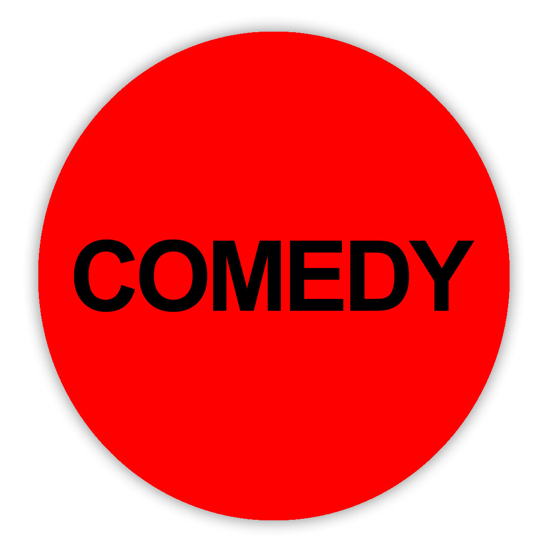 Comedy VHS Stickers - 24 Pack