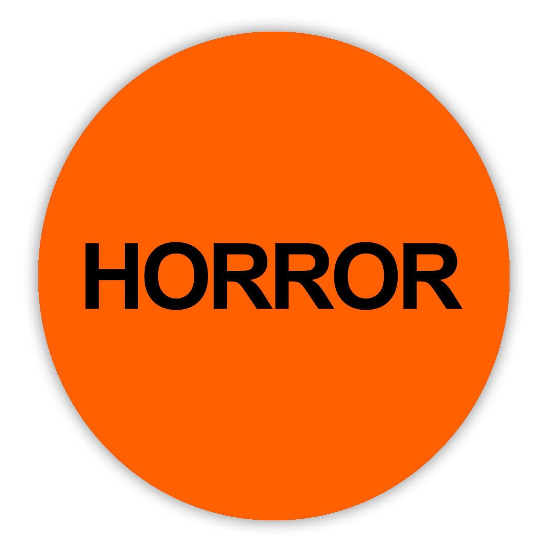 Horror VHS Stickers - 24 Pack