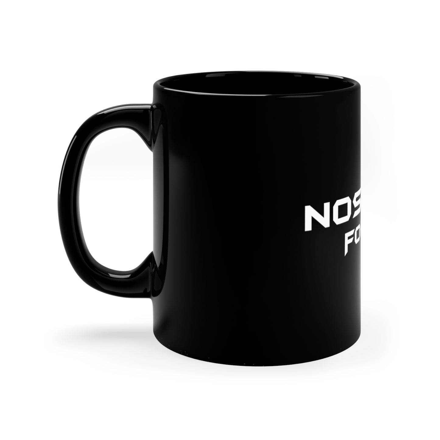 Nostalgia Forever Coffee Mug White Logo
