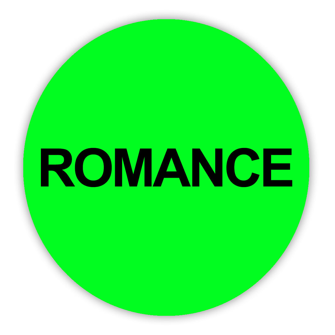 Romance VHS Stickers - 24 Pack