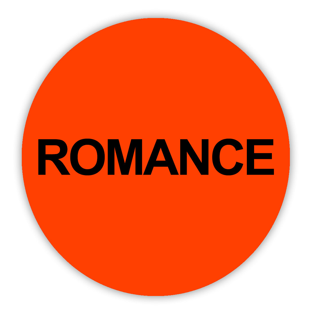 Romance VHS Stickers - 24 Pack