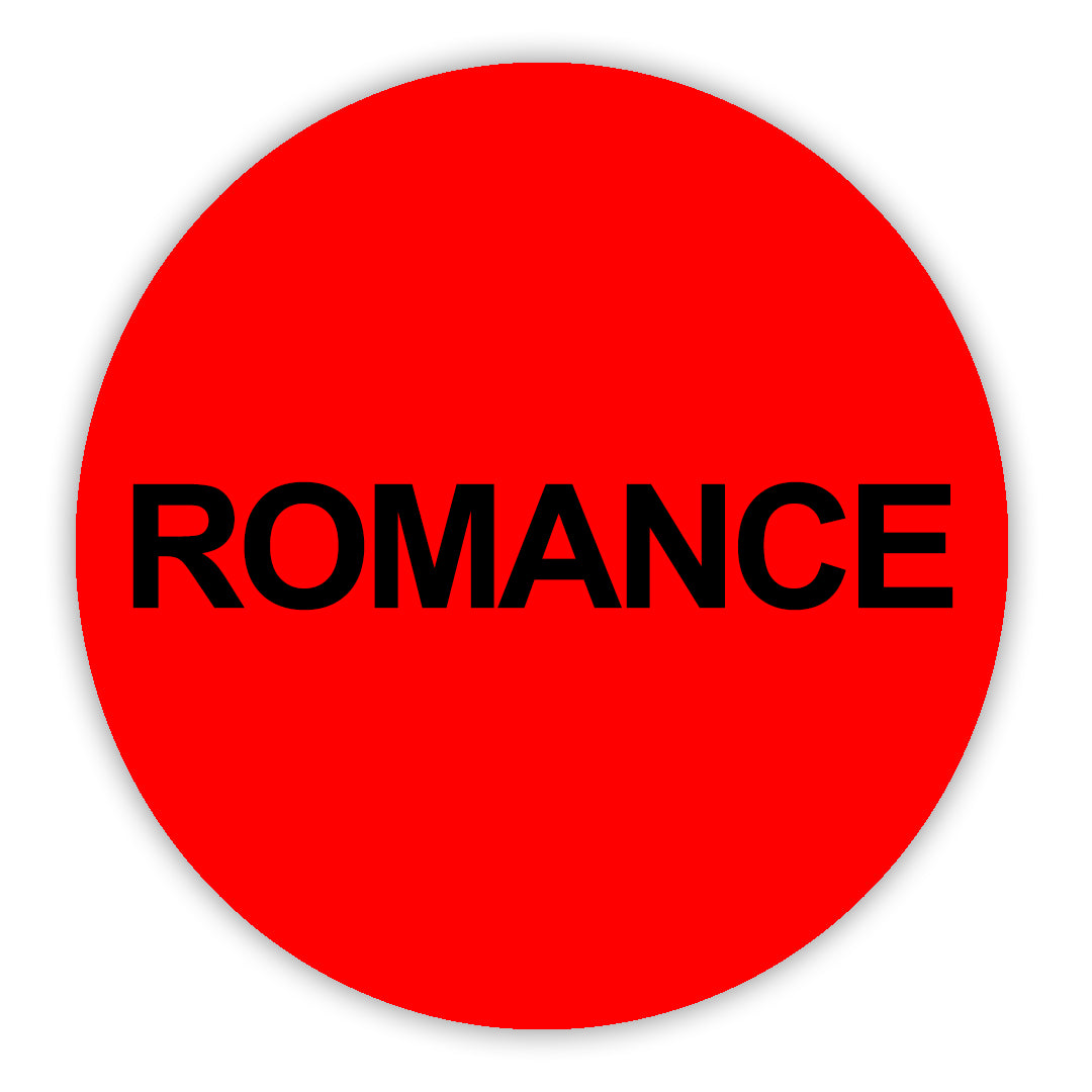 Romance VHS Stickers - 24 Pack
