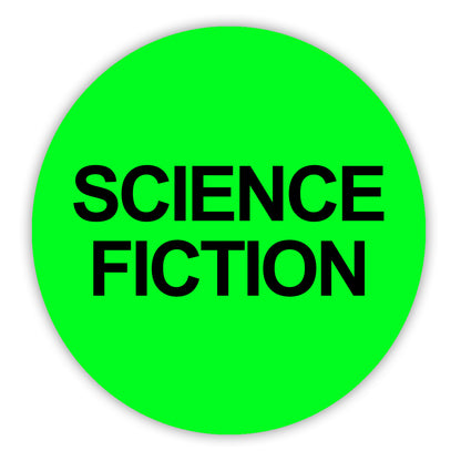 Science Fiction VHS Stickers - 24 Pack