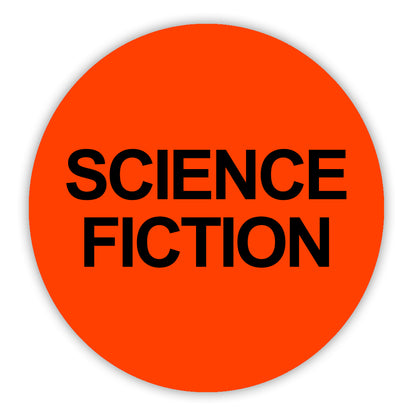 Science Fiction VHS Stickers - 24 Pack