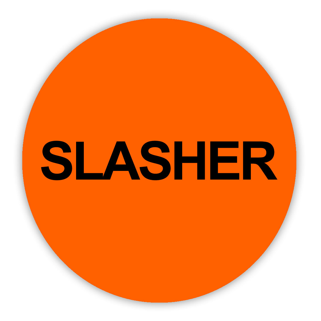 Slasher VHS Stickers - 24 Pack