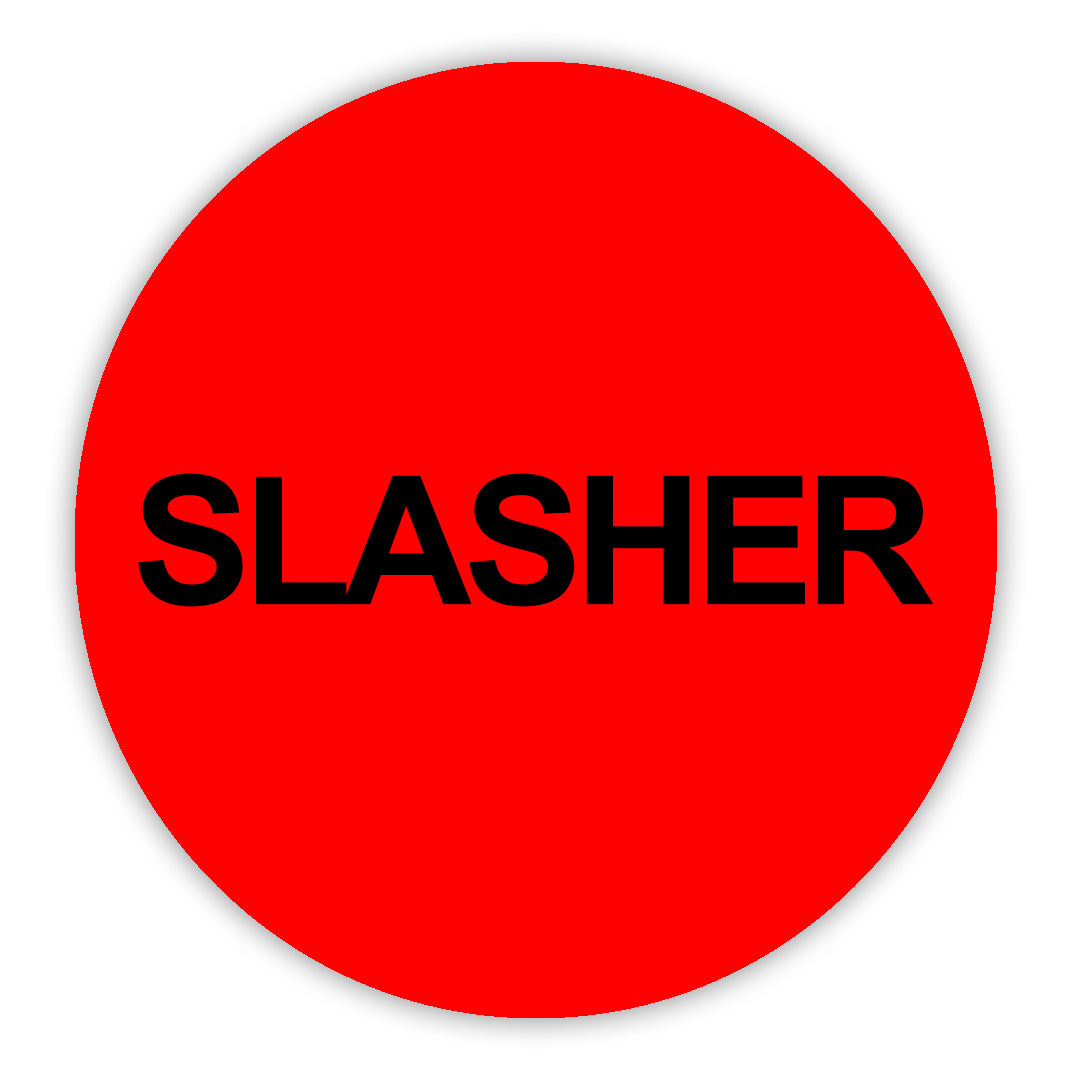 Slasher VHS Stickers - 24 Pack
