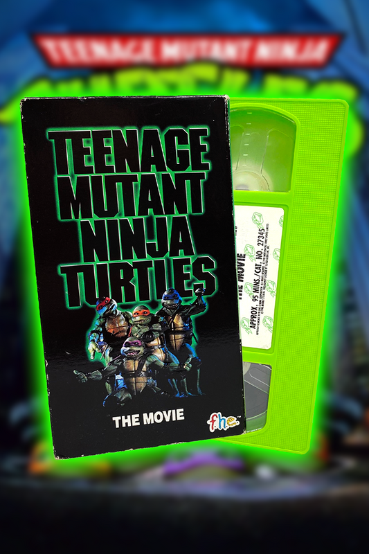 Teenage Mutant Ninja Turtles: The Movie GREEN VHS (1990)