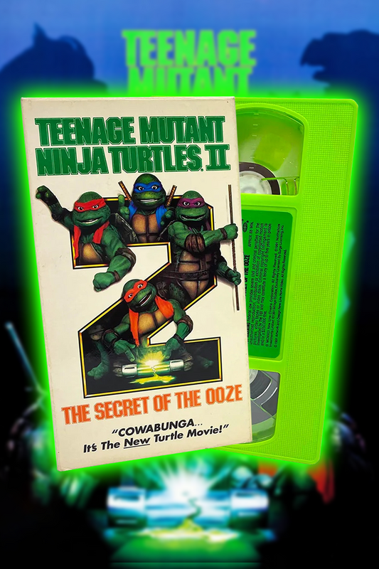 Teenage Mutant Ninja Turtles II: The Secret of the Ooze GREEN VHS (1991)