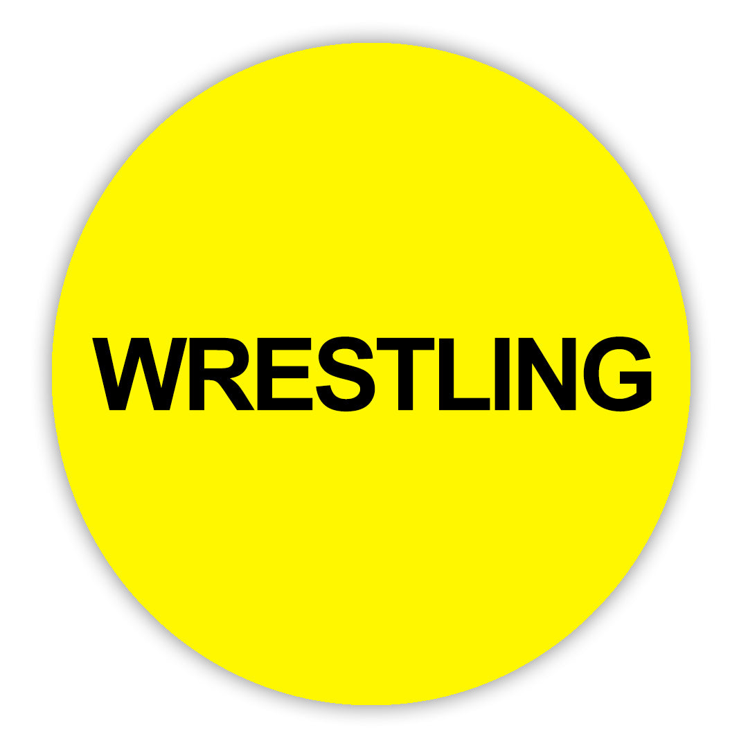 Wrestling VHS Stickers - 24 Pack