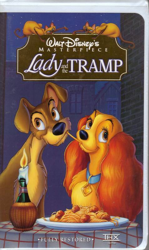 Lady and the Tramp VHS (1955)