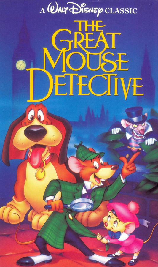 The Great Mouse Detective VHS (1986)