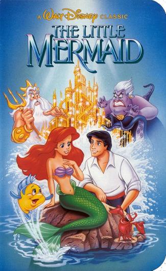 The Little Mermaid VHS (1989)
