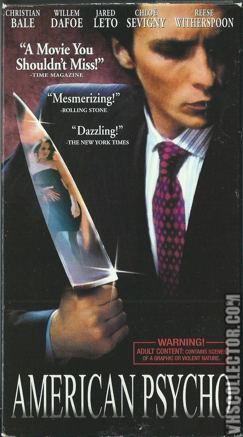 American Psycho VHS (2000)