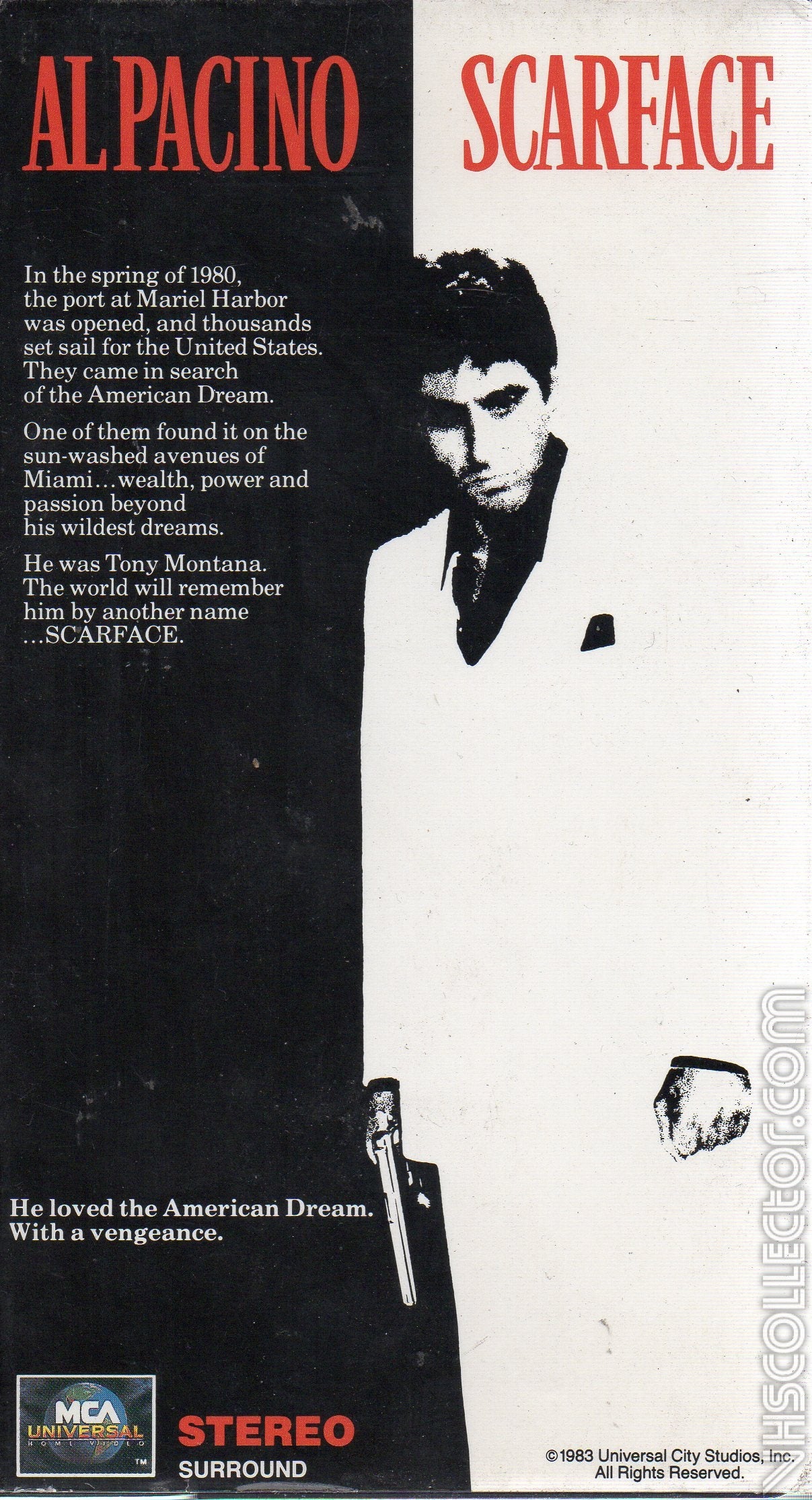 Scarface VHS (1983)