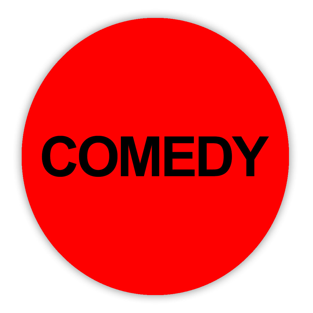 Comedy VHS Stickers - 24 Pack