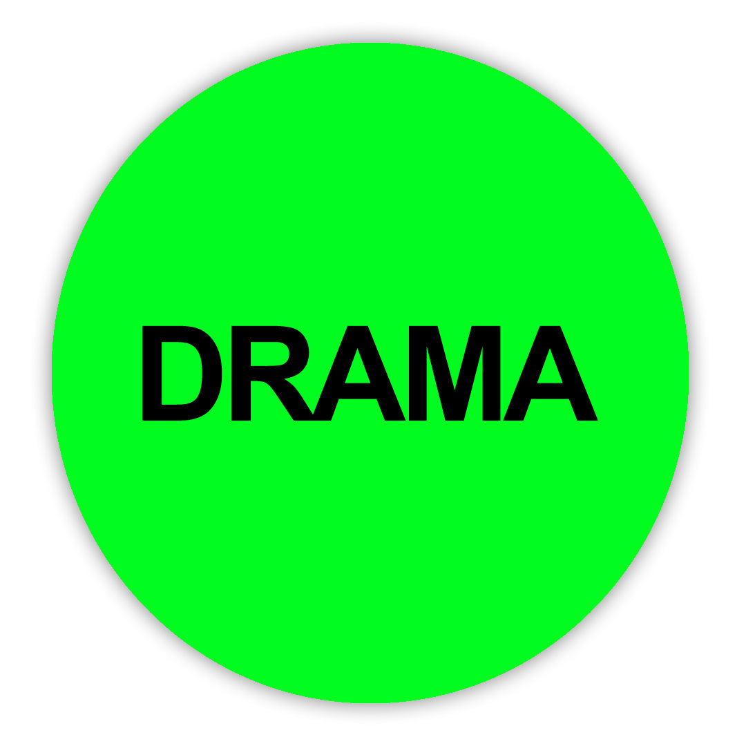 Drama VHS Stickers - 24 Pack