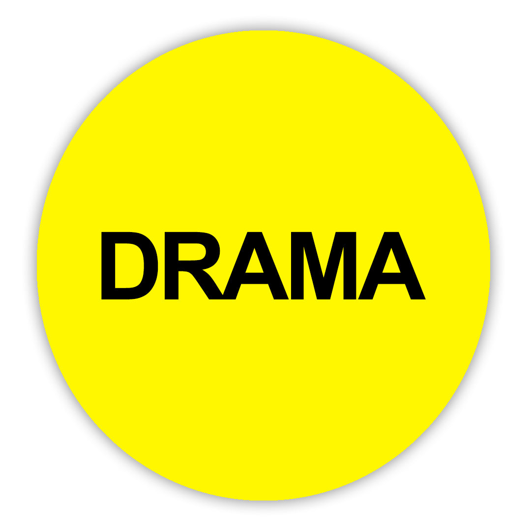Drama VHS Stickers - 24 Pack