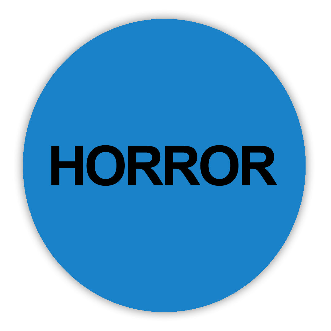 Horror VHS Stickers - 24 Pack
