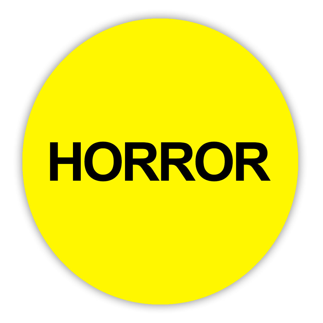 Horror VHS Stickers - 24 Pack