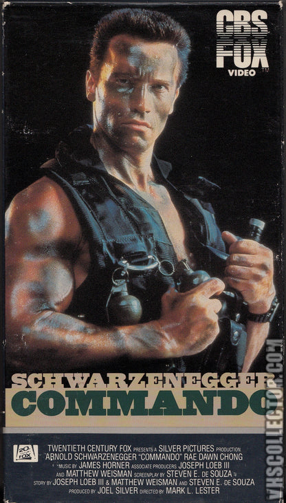 Commando VHS (1985)