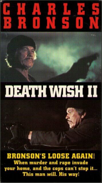 Death Wish II VHS (1982)