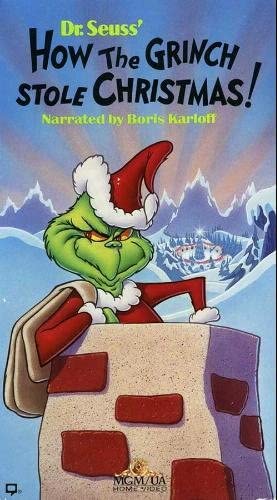 Dr. Suess' How the Grinch Stole Christmas! VHS (1966)