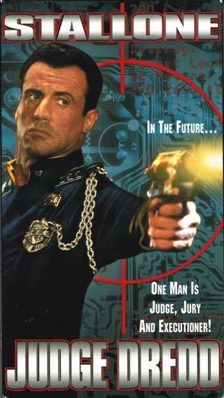 Judge Dredd VHS (1995)