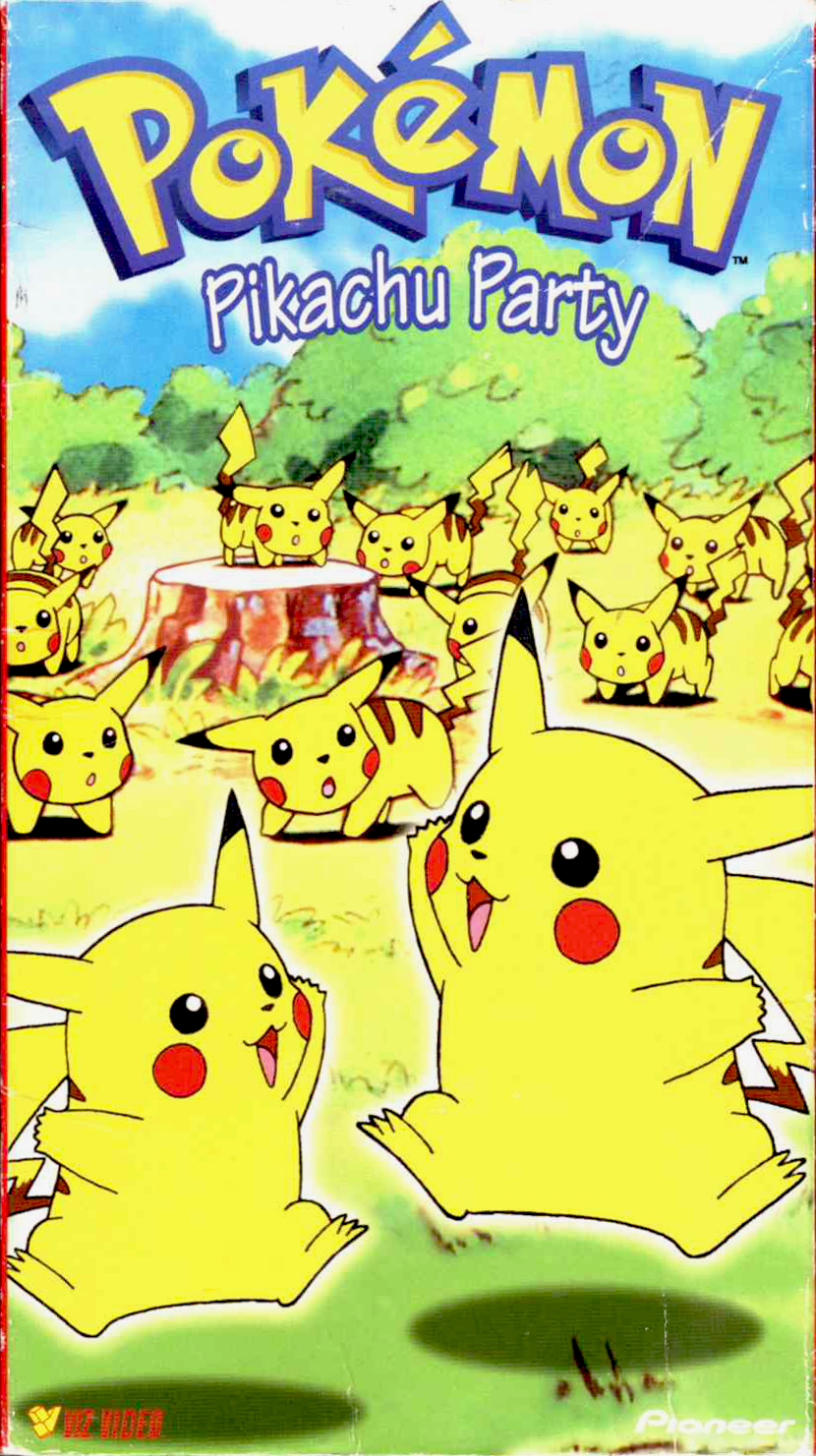 Pokemon: Pikachu Party VHS (1998)