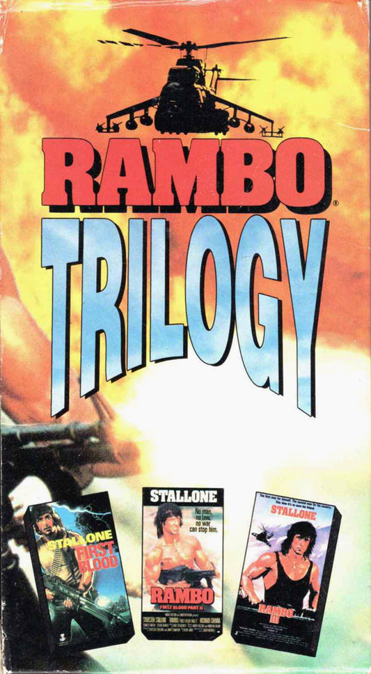 Rambo Trilogy VHS (1990)