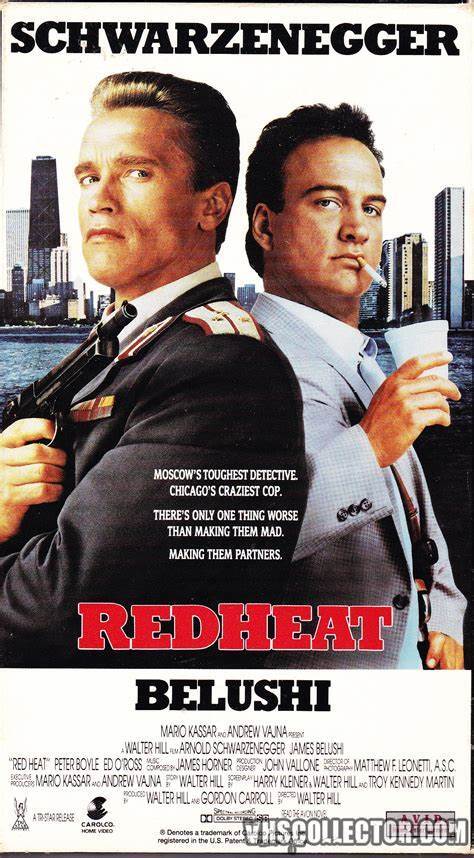 Red Heat VHS (1988)
