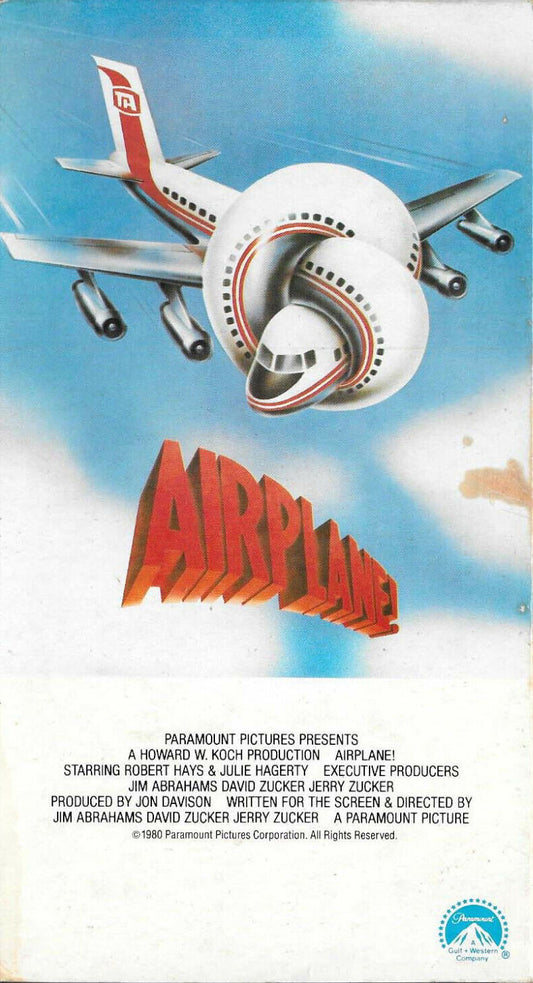 Airplane! VHS (1980)