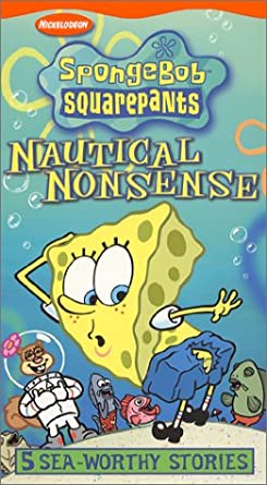 SpongeBob SquarePants: Nautical Nonsense VHS (2002)