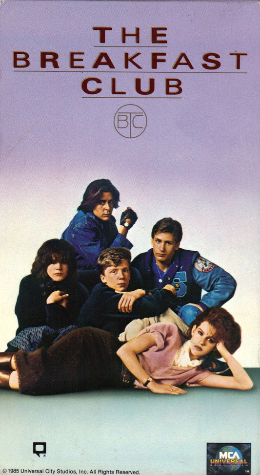 The Breakfast Club VHS (1985)