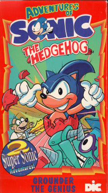 The Adventures of Sonic the Hedgehog: Grounder the Genius VHS (1994)