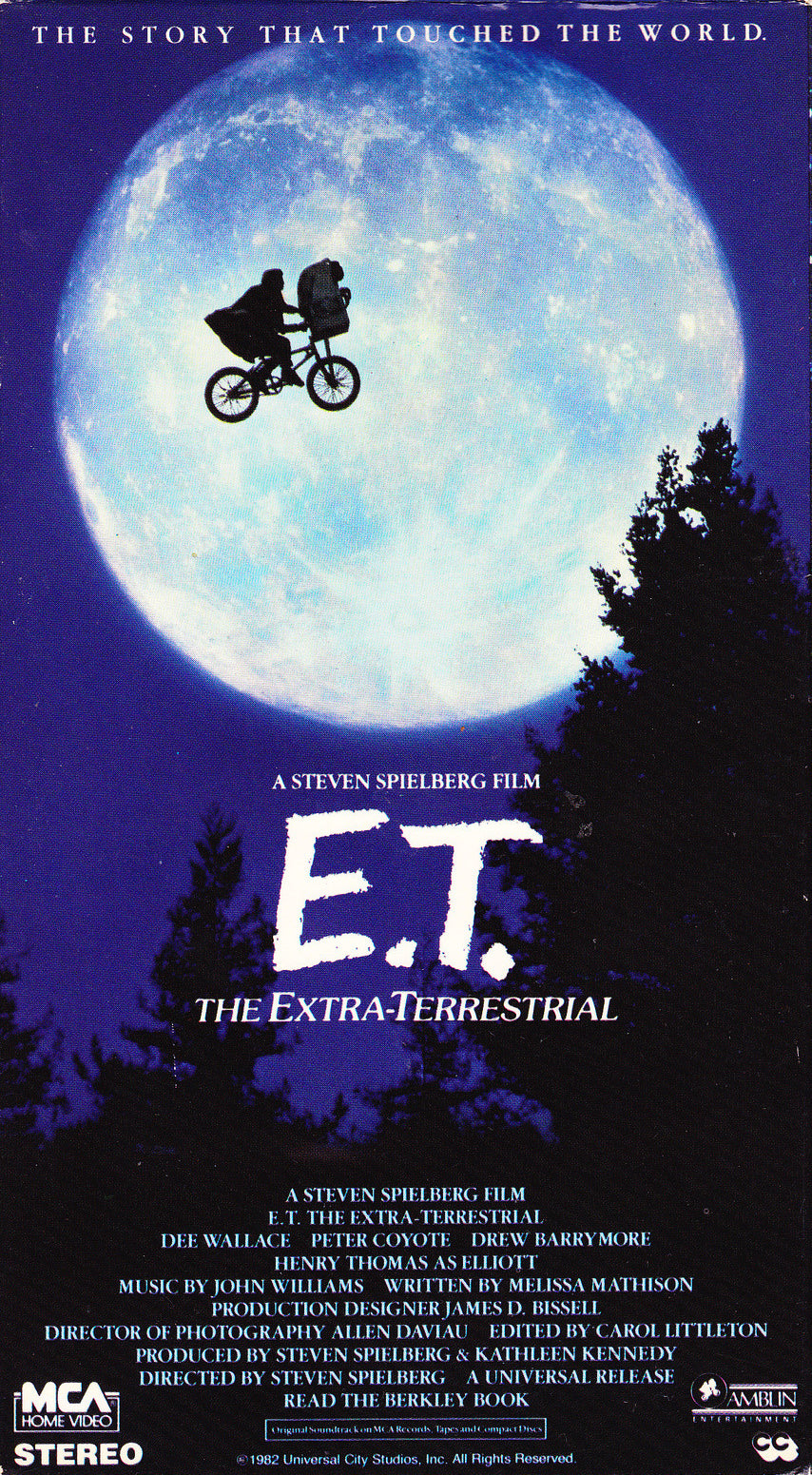 E.T. the Extra-Terrestrial VHS (1982)