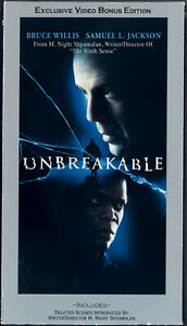 Unbreakable VHS (2000)