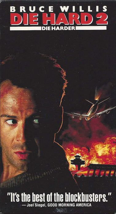 Die Hard 2: Die Harder VHS (1990)