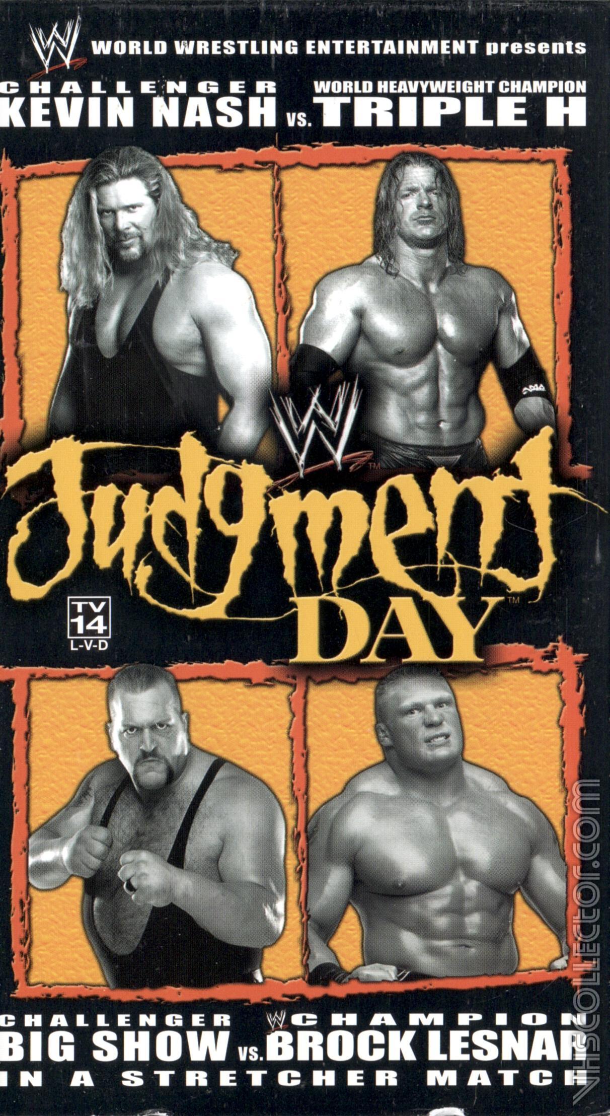 WWE Judgment Day VHS (2003)
